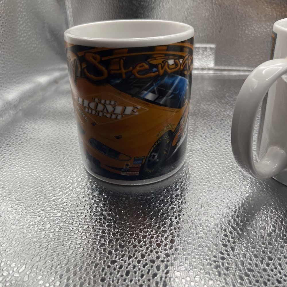Lot Of 2 Tony Stewart Coffee Mugs Home Depot NASCAR #20 - Picture 11 of 16